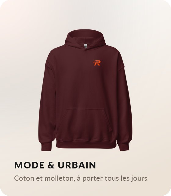Rayon Mode et urbain de RUNX Store